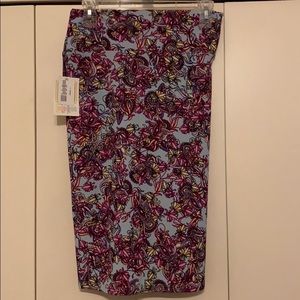 NWT Large Blue Paisley LuLaRoe Cassie Skirt